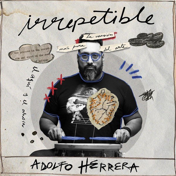 Disc-Cover "irrepetible" Album Release Adolfo Herrera