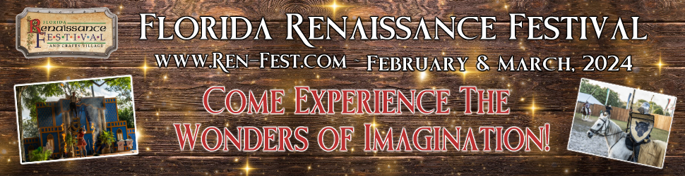 Travel back in time to the 16th Century at the 32nd Annual Florida Renaissance Festival