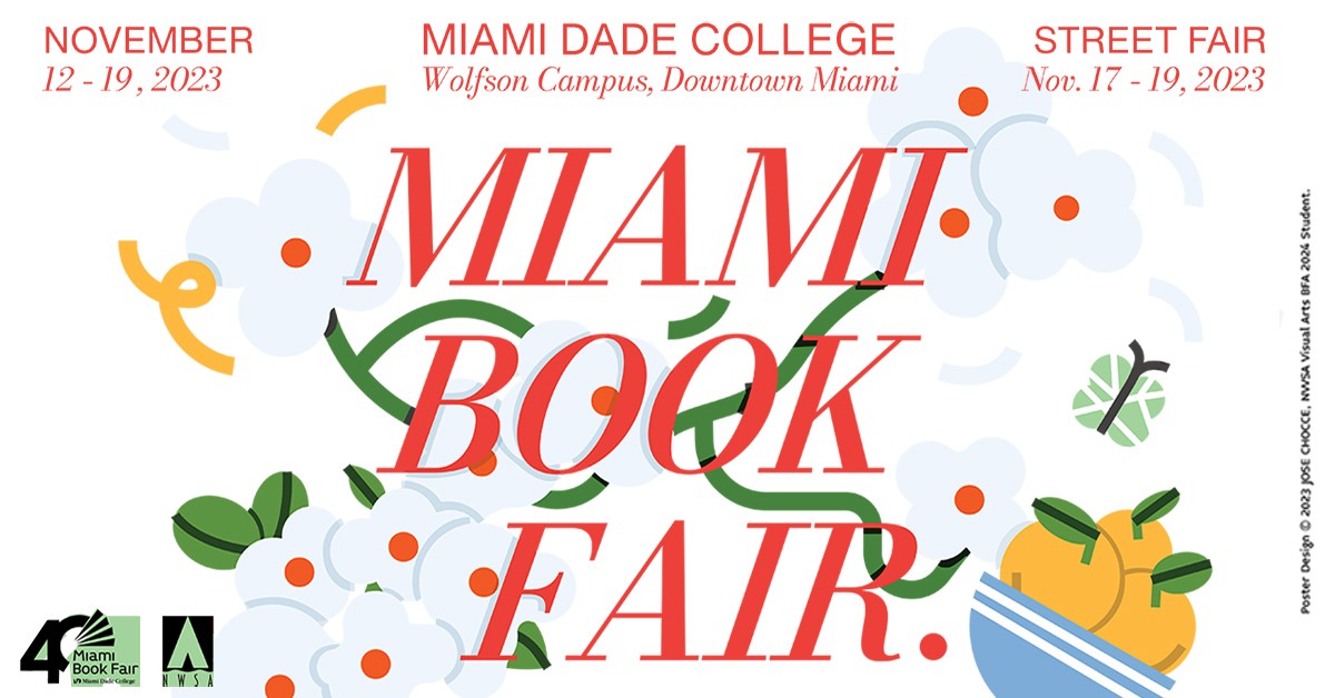 Miami Book Fair Unveils Official Poster