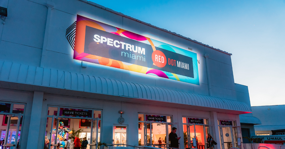 SPECTRUM MIAMI AND RED DOT MIAMI ANNOUNCE DATES FOR MIAMI ART WEEK 2024