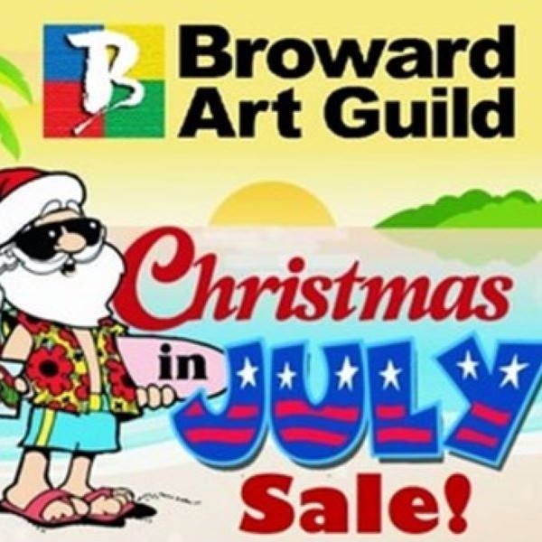Christmas in July Art Sale