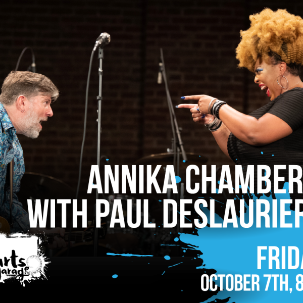 Annika Chambers with Paul DesLauriers