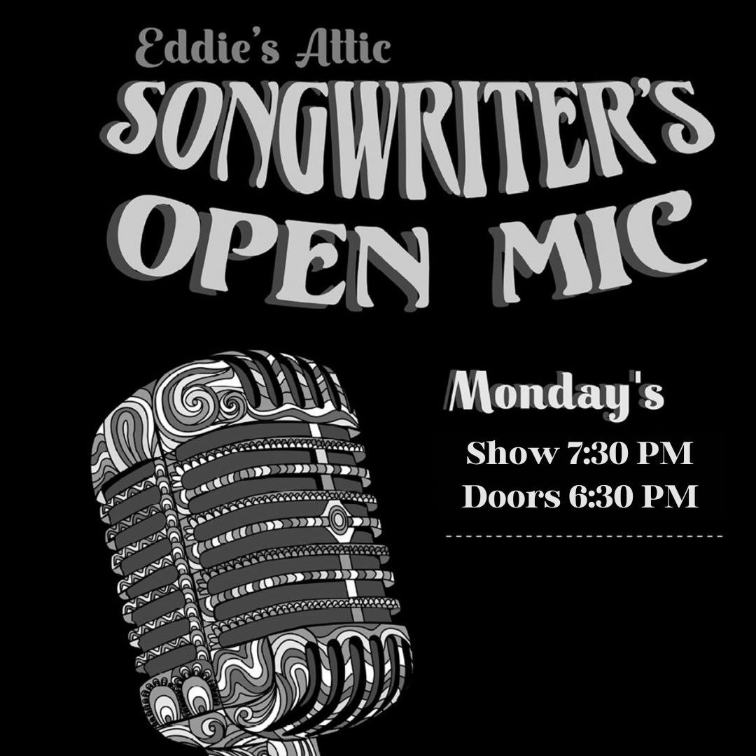 Eddie’s Attic Songwriters Open Mic Night