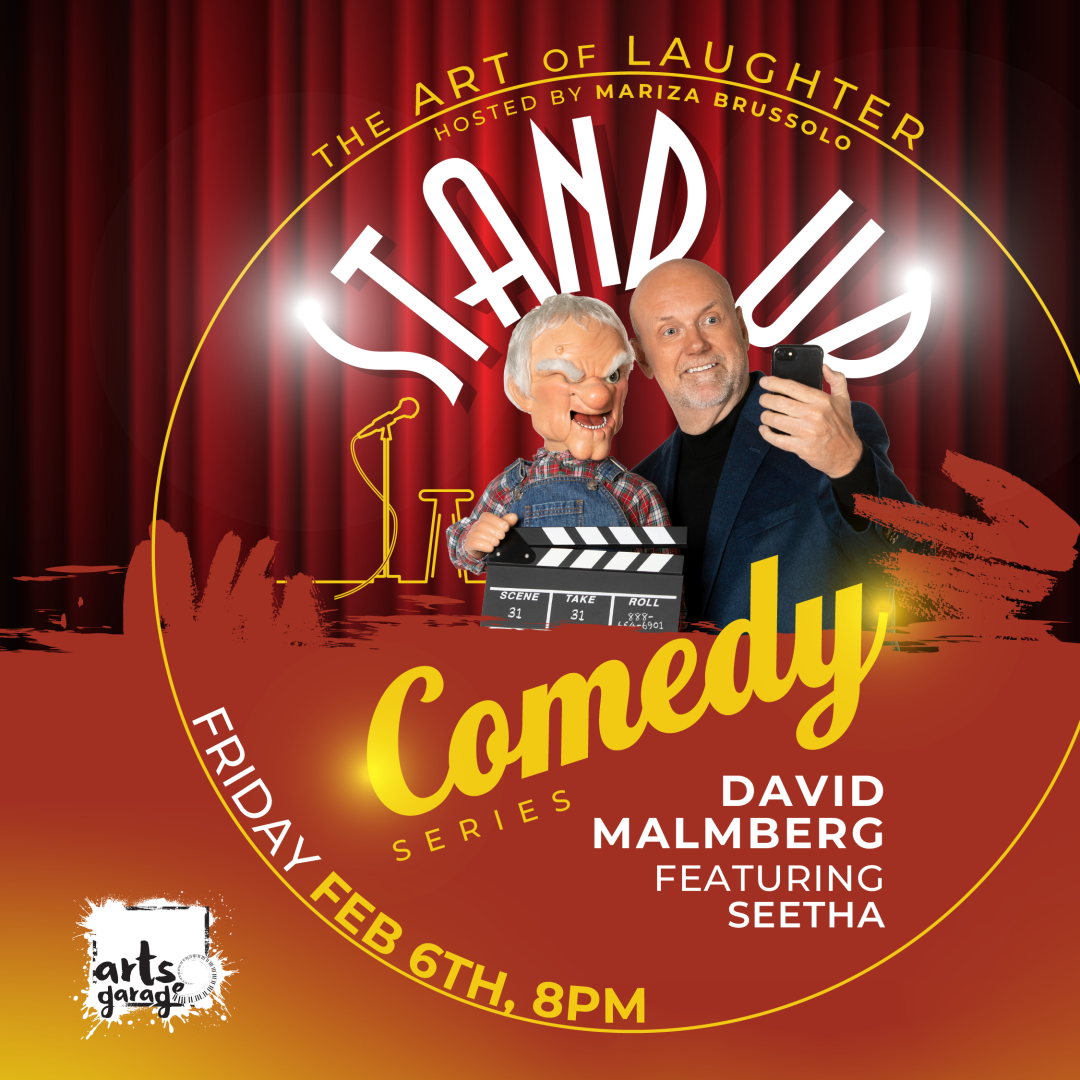 The Art of Laughter with Headliner David Malmberg ft. Seetha