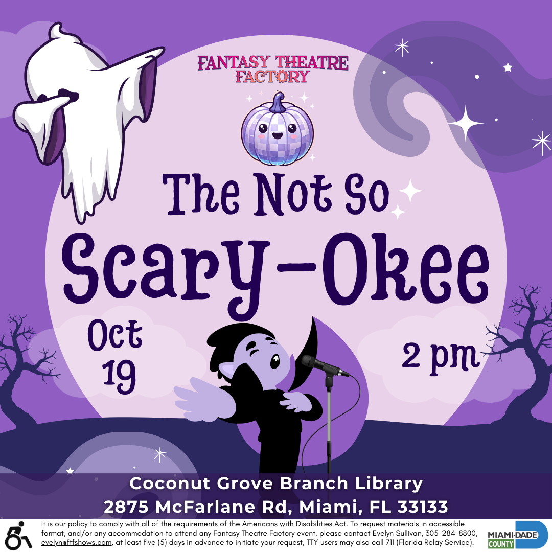 Scary-okee @ Coconut Grove Branch Library