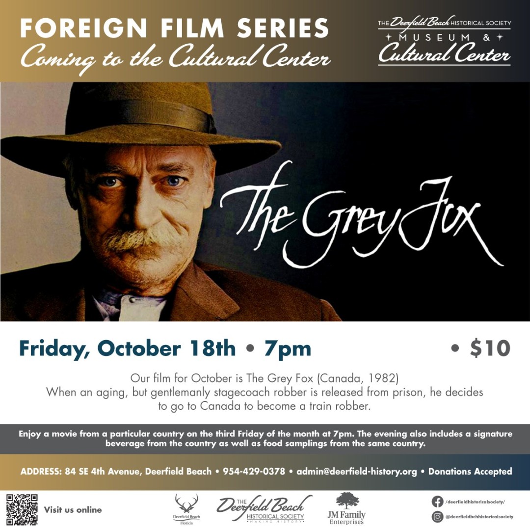 International Movie Night - The Grey Fox  