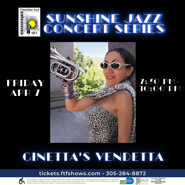 Sunshine Jazz Organization Concert: Ginetta Vendetta