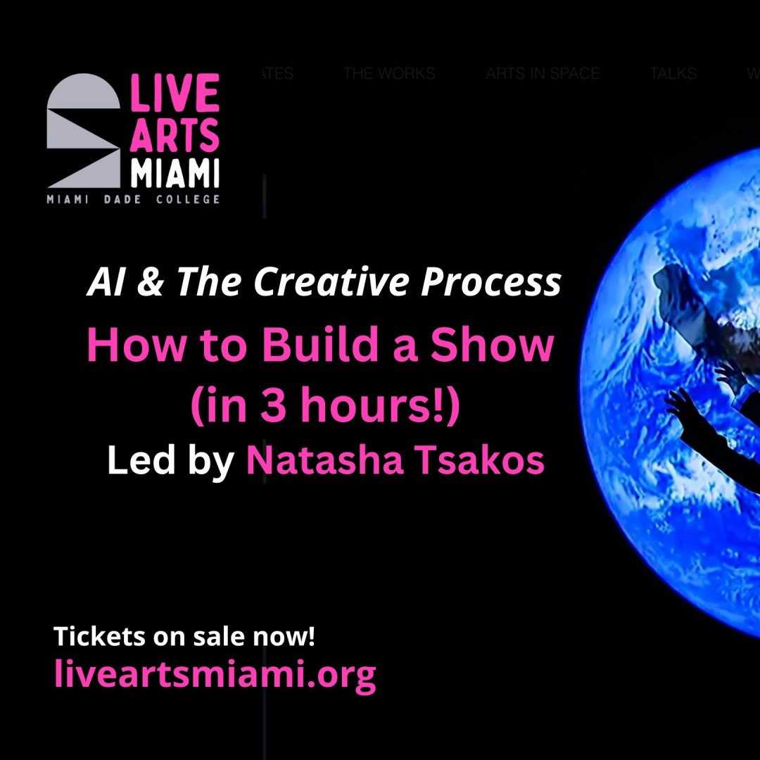 Live Arts LABS: AI & The Creative Process 