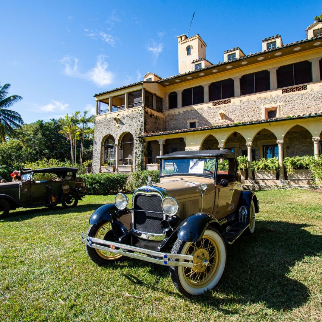 12th Annual Vintage Auto Show at Deering Estate