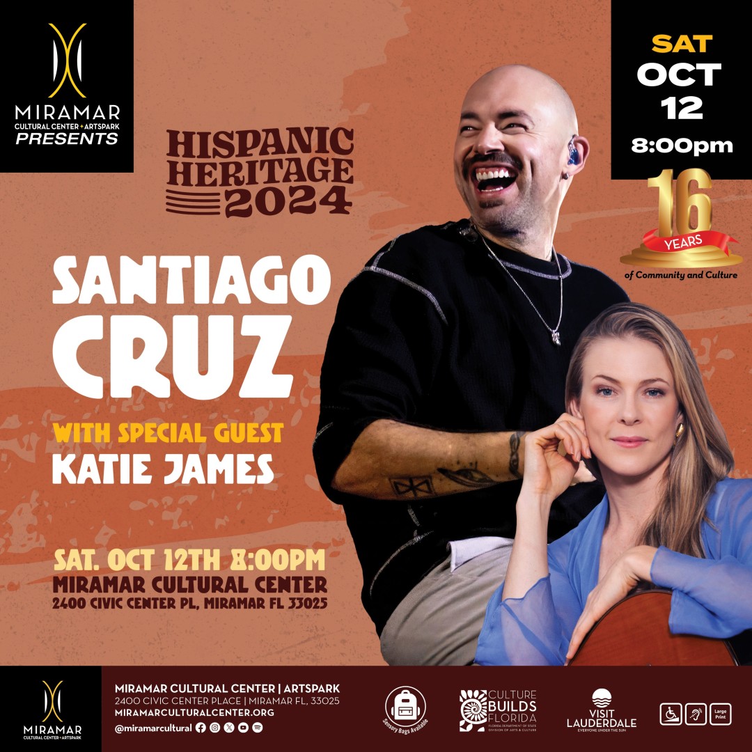 Santiago Cruz With Special Guest Katie James